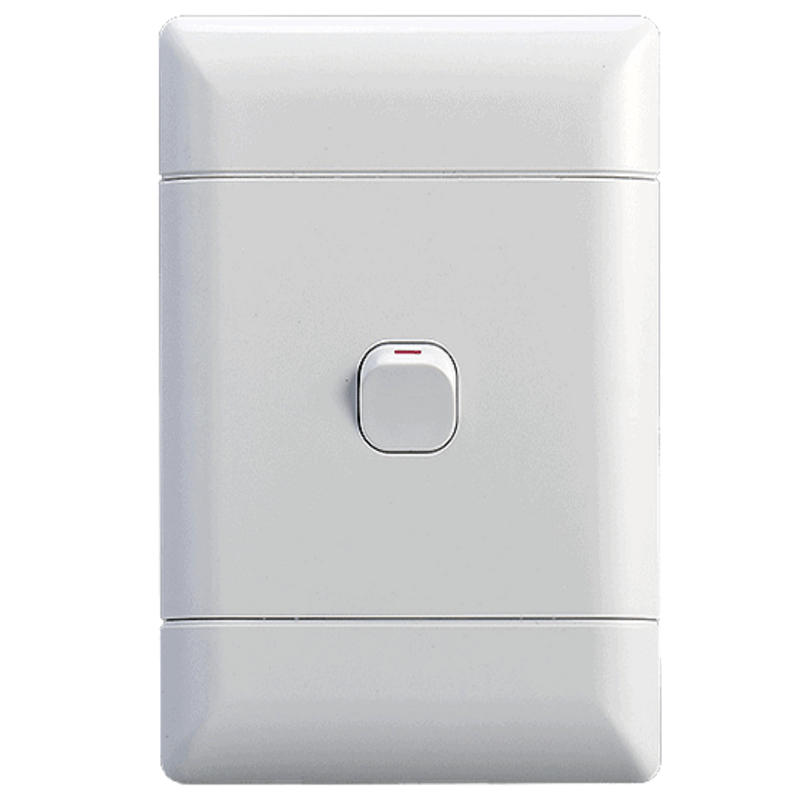 NEU 1 Lever 1 Way Complete 4×2 - White