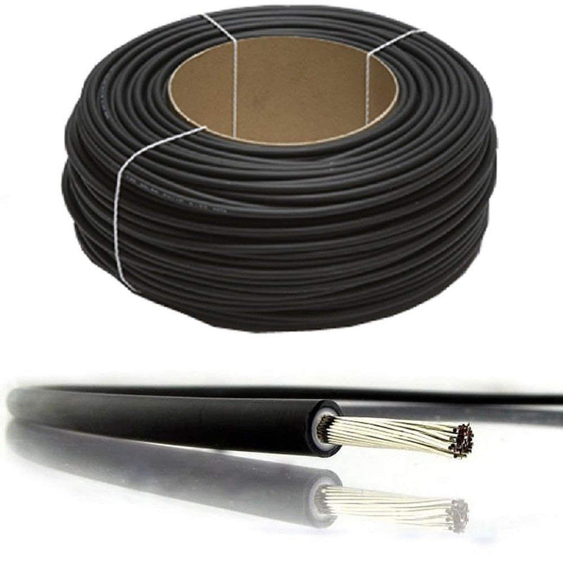 ESP PV Cable Black 6mm² Per 1m Aluminum (84/0.3) OD6.4