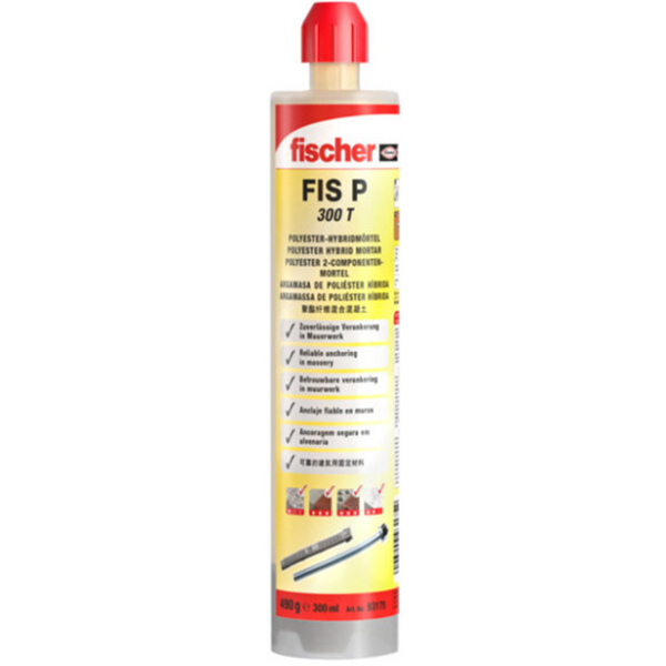 Fischer Chemical Injection AnchorFix Poly Mortar - 300 ml