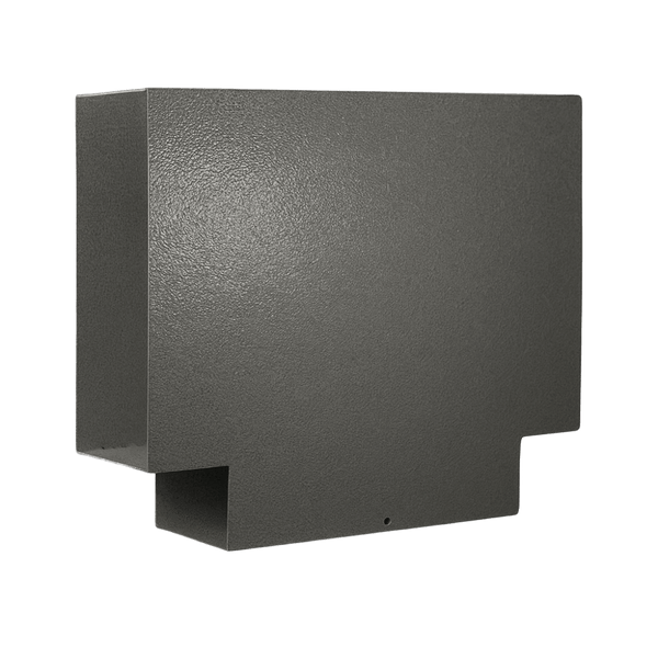 N8/P801 Skirt - 2 Compartment Tee Piece, Hammertone Grey (HTG)