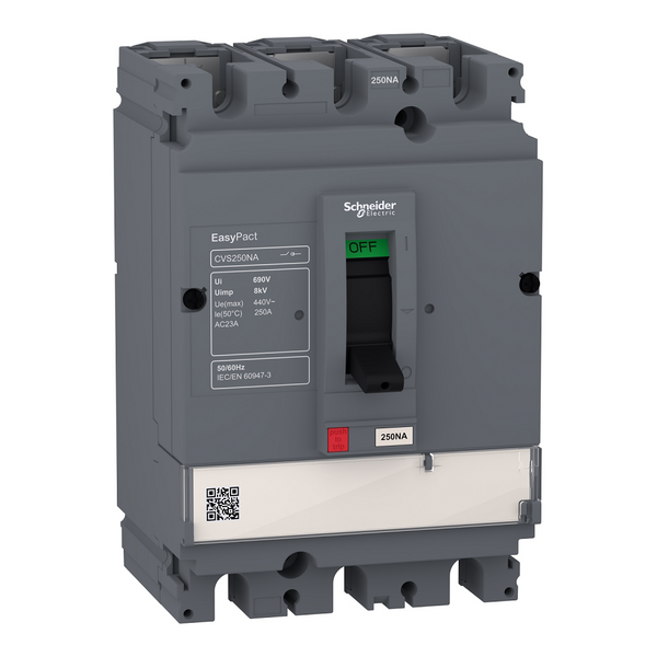 Schneider MCCB - CVS 100A, 3 Pole Isolator