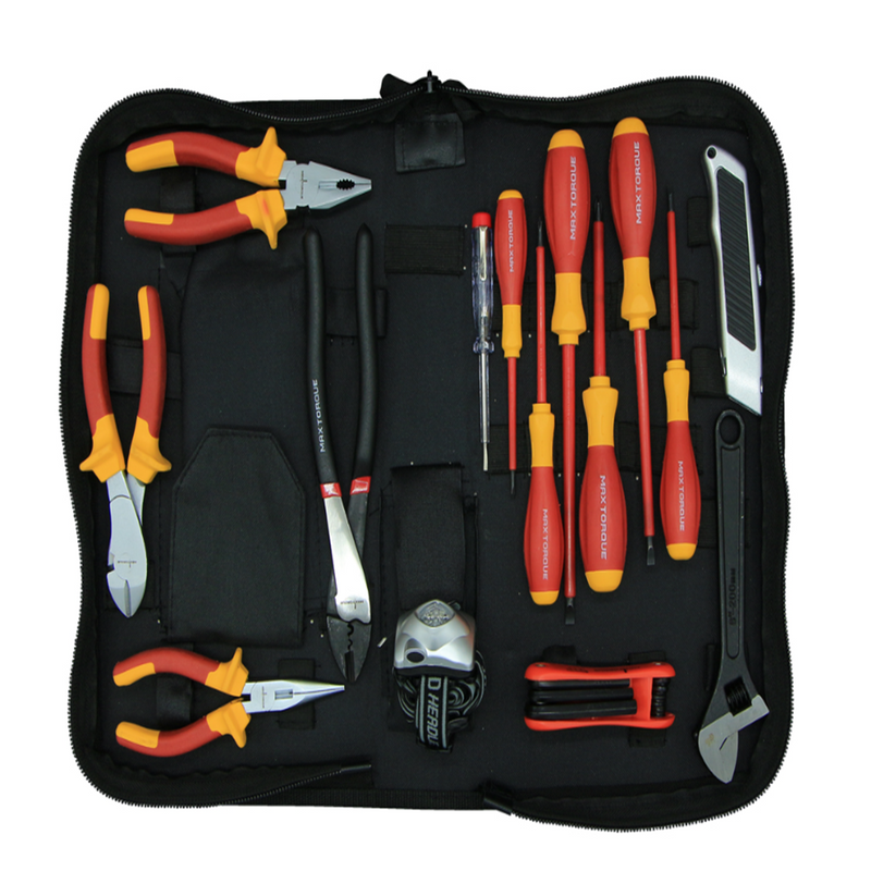 Maxtorque 16-Piece Insulated Tool Kit - Without Meter