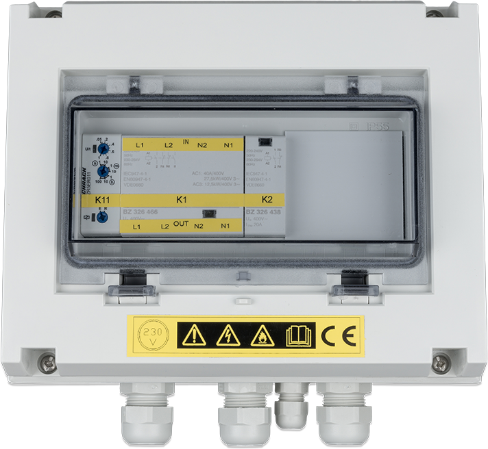 Victron VE Transfer Switch 10KVA, 1ph, 200-250Vac