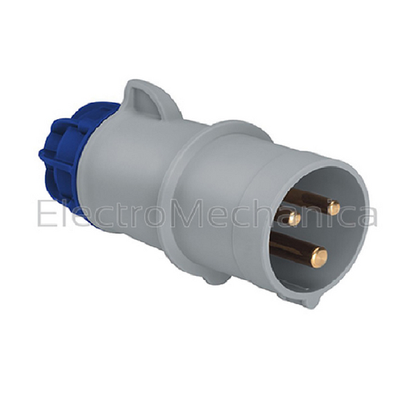 Scame CEE Plugtop Male - 16 A, 3‑Pin, IP54, 230 V AC