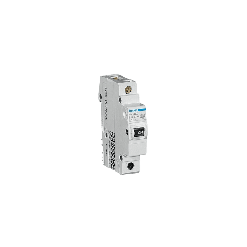 EM 6A 1P 3kA C-Curve Miniature Circuit Breaker (MCB)