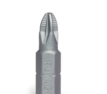 Ruwag Pozi Bits PZ1 x 25mm (2-Pack) - Carded