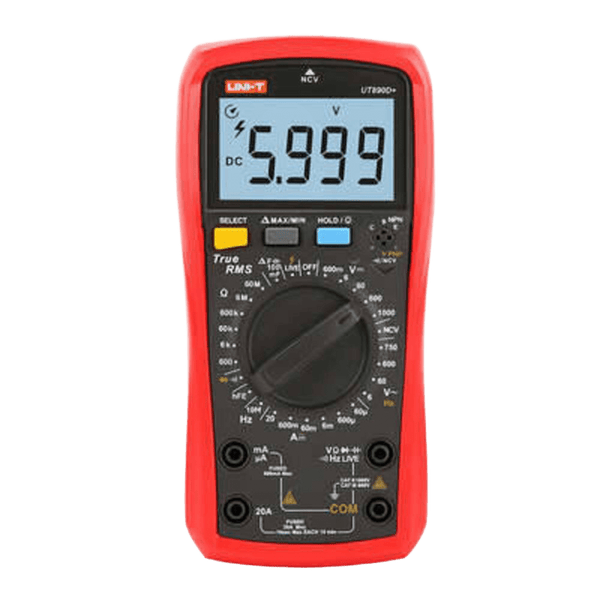 UNI-T TD DMM True RMS Manual 1000/750V DC/AC
