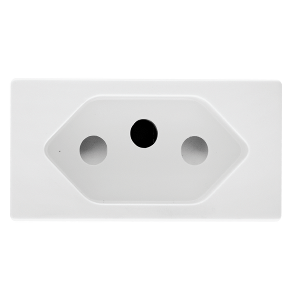 Crabtree Diamond Slimline 16 A V‑Slim Socket Module - White
