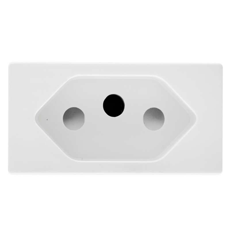Crabtree Diamond Slimline 16 A V‑Slim Socket Module - White