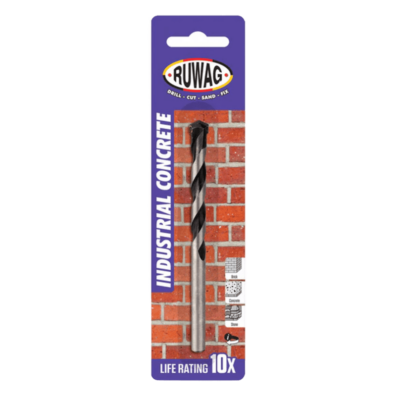 Ruwag SDS+ Drill Bit - 12 × 100 × 160mm, Industrial, Masonry/Brick/Concrete (Blue Card)