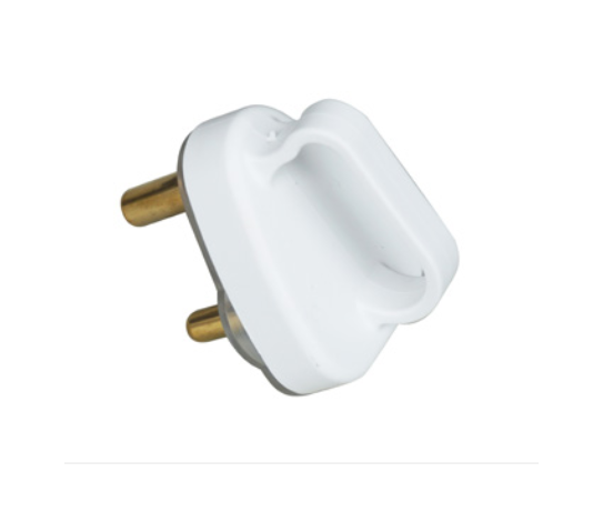 PVC Plug Top with Handle - 16A, White