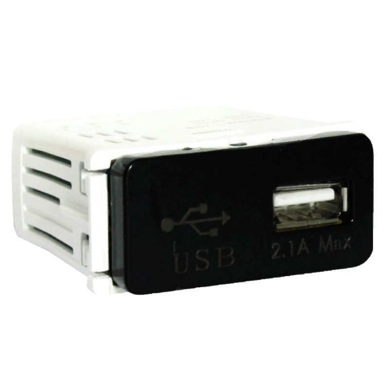 Veti 1 - USB Socket Outlet 2.1A, 5V Black