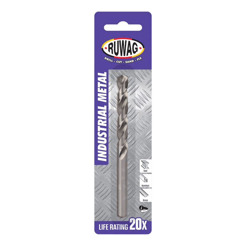 Ruwag 10.5 mm HSS Metal Drill Bit - Industrial Grade (Carded)