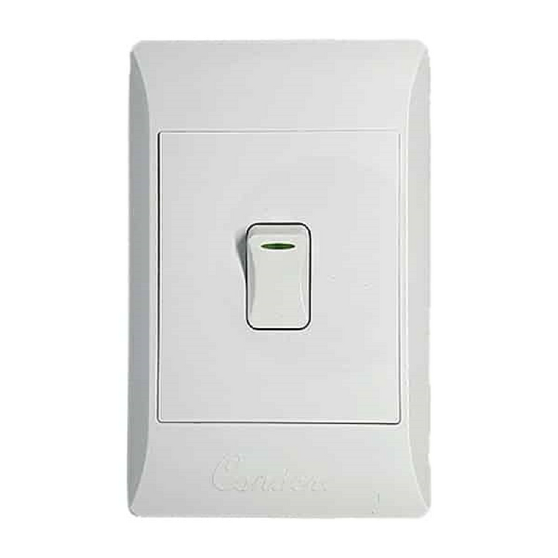Chint Condere 1 Lever 1-Way Switch - 4×2