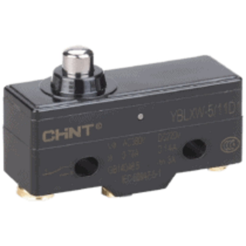 Chint Micro Limit Switch - Short Spring Plunger