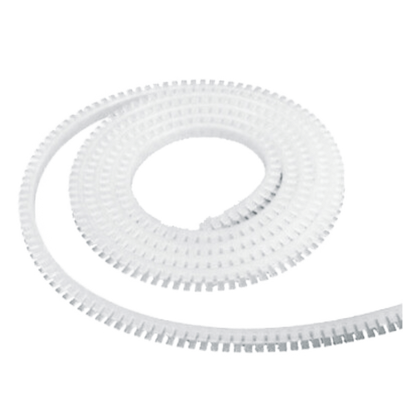 Nylon Bushing (Clear Grommet Strip with Teeth) - For Panel Thickness 1.0-1.4 mm / 10 Metres