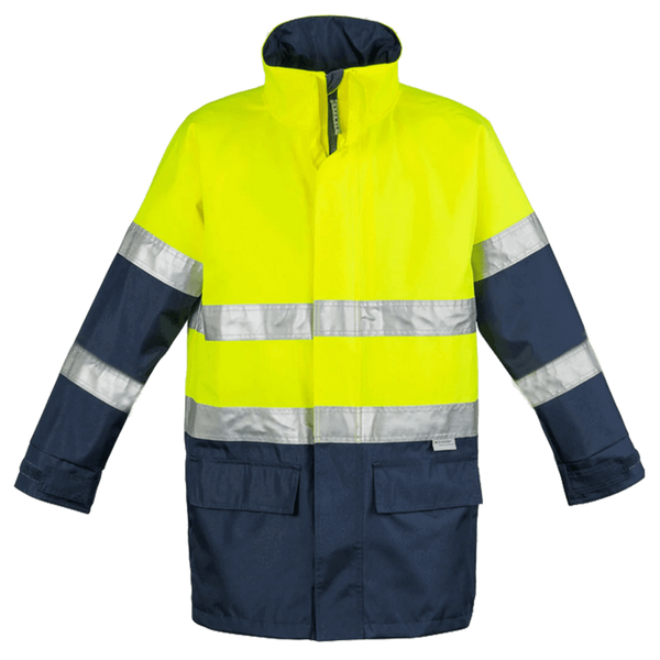 Two‑Tone Freezer Jacket - Lime/Navy (XL)