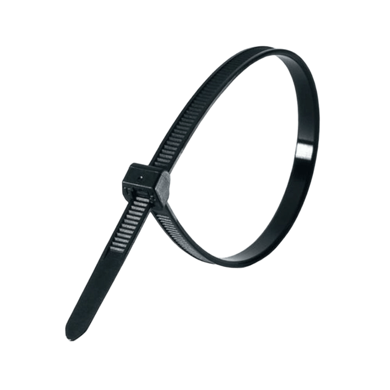 HT Insulok Cable Ties - 198 x 4.7mm, Black (Pack of 100)