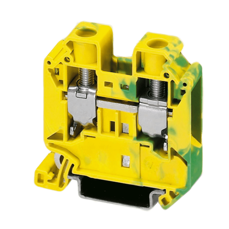 Phoenix UT 16‑PE Terminal Block Green/Yellow (Earth)