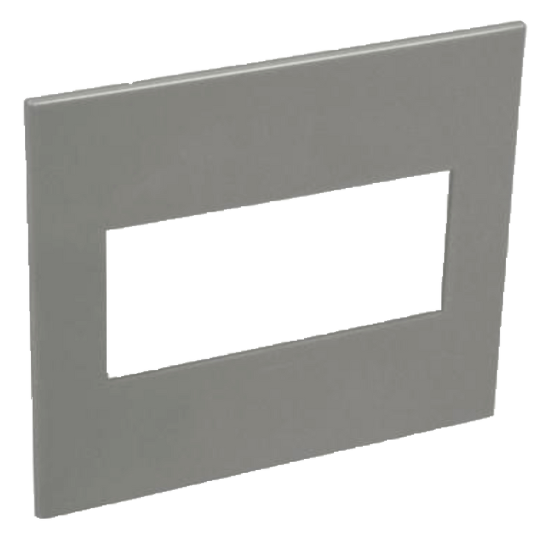 Legrand Arteor 4×4 Cover Plate - 4 Module Square Magnesium