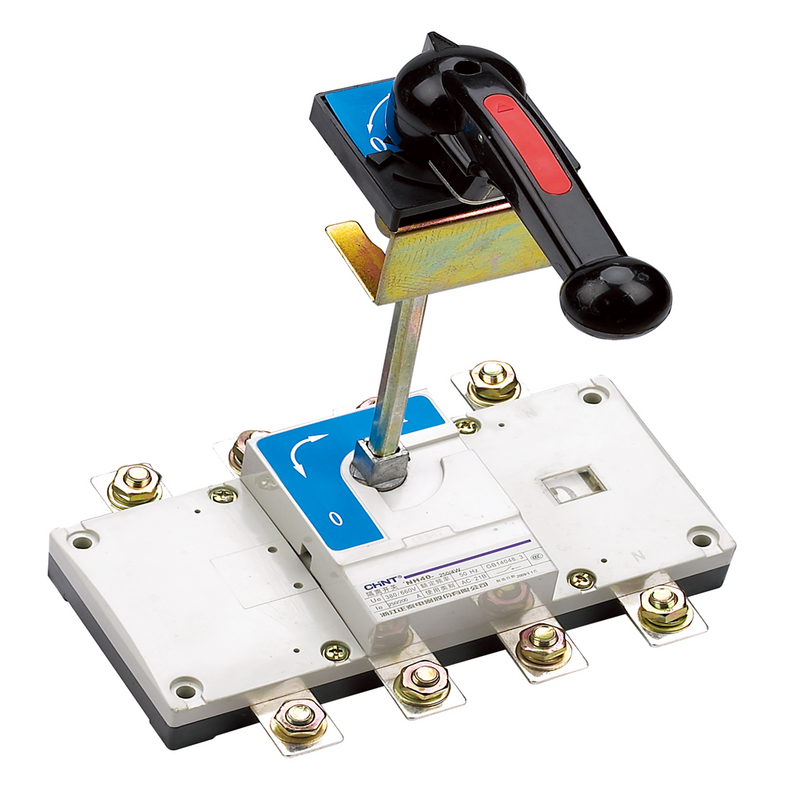 Chint Isolator - 160A, 4 Pole, With Extension Handle