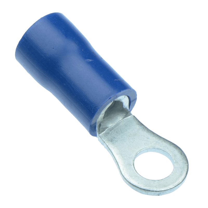 Insulated Blue 6 mm Ring Lug