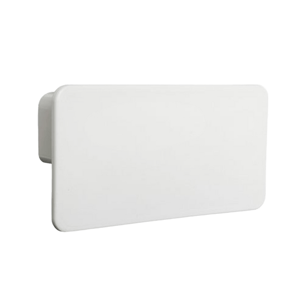 Trunking End Cap - 75x50mm, White