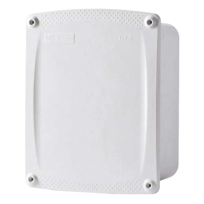 Allbro UT 6 Enclosure Box - Screw Lid, 260x210x125mm