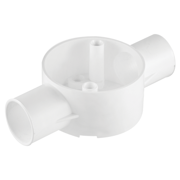 PVC 20 mm 2‑Way Side Entry Box