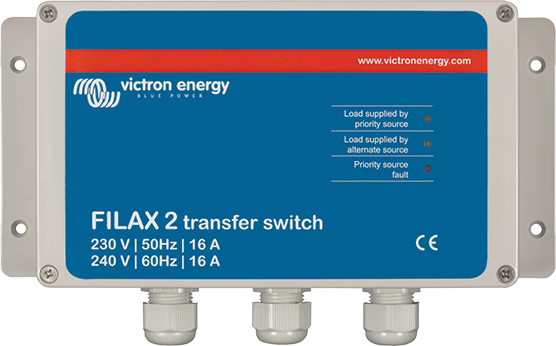 Victron Filax 2 Transfer Switch CE 230V/50Hz-240V/60Hz
