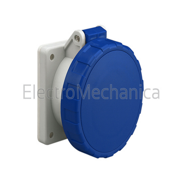 Scame CEE Flush Panel Mount Female Socket - 32 A 5‑Pin (IP67)
