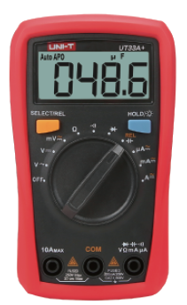 UNI-T 600V Palm Size Digital Multimeter - Auto Range