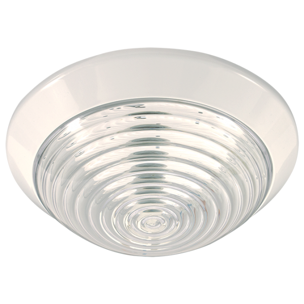 AUSMA LED Bulkhead - Round Opal 52mmØ White