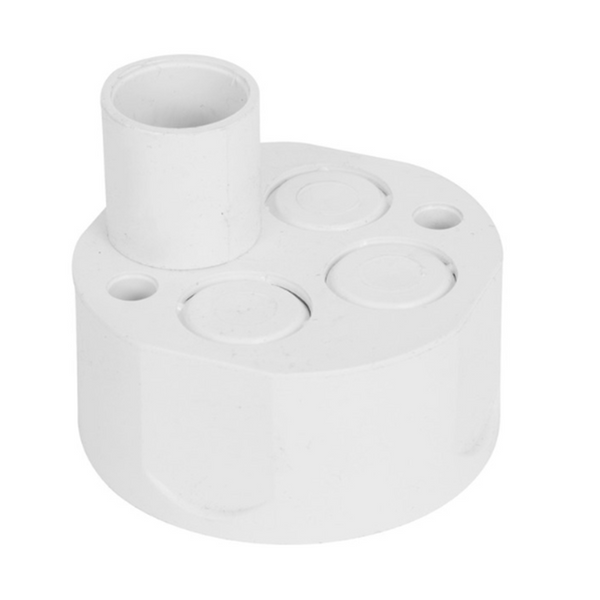 PVC 20 mm 1‑Spout Loop‑In Box