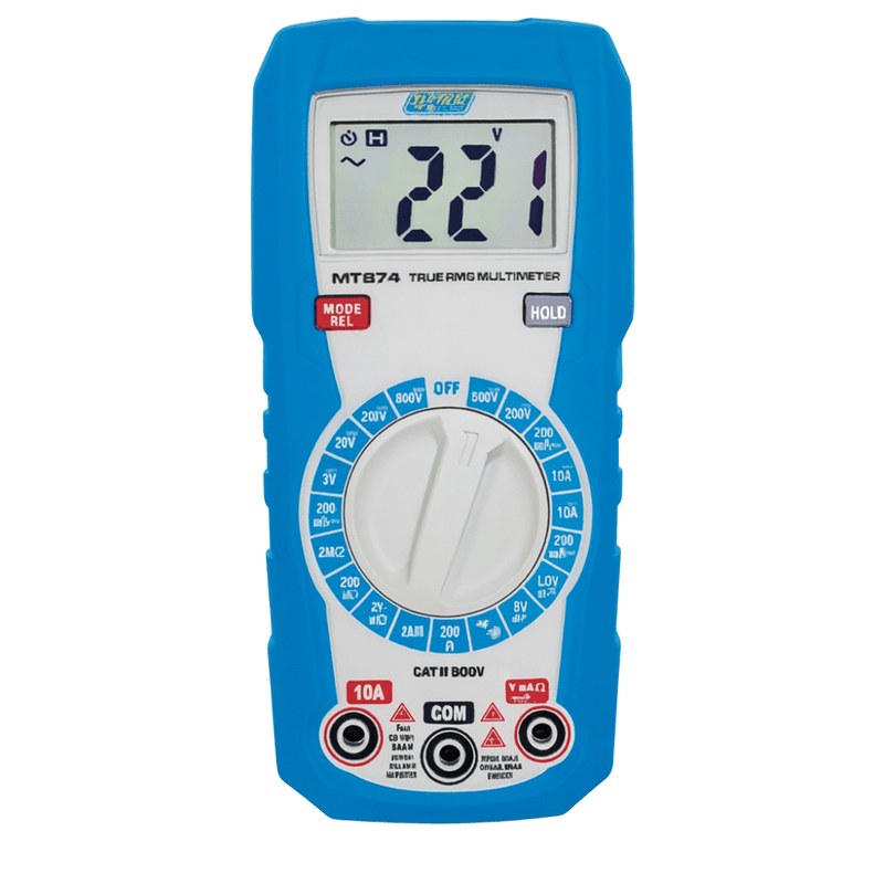 600V AC/DC TRMS Manual Ranging Multimeter