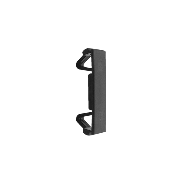 Escutcheon Blank SF Black 26mm