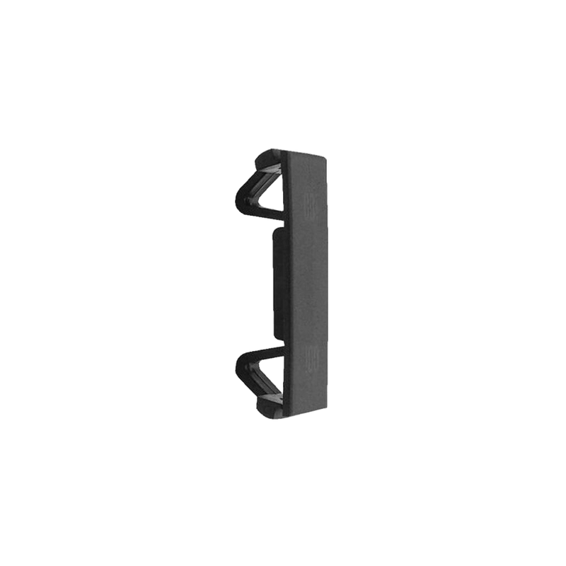Escutcheon Blank SF Black 26mm