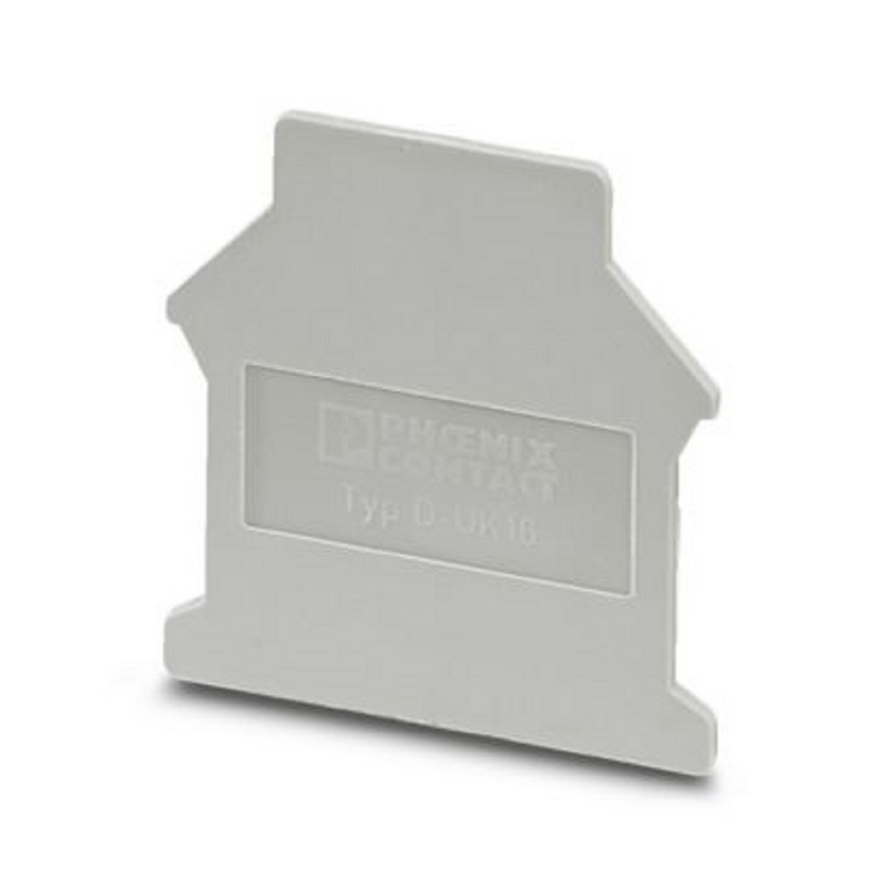 Phoenix D‑UK16 End Cover for UK16N Terminals