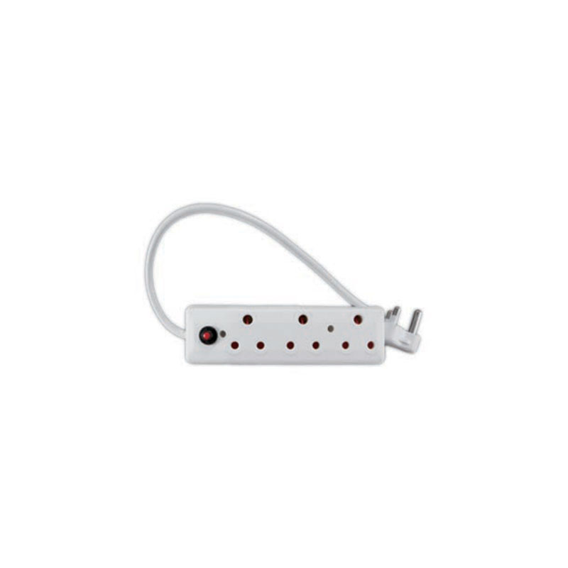 Ausma 3-Way Multiplug - 3×16A 3-Pin + Reset Button