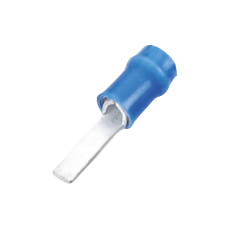 Insulated Flat Blue Blade Terminal - 2.3 × 18 mm