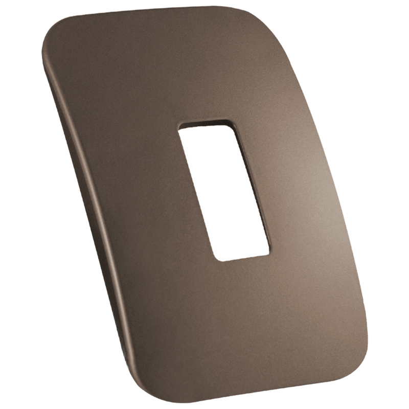 Veti 1 - One Single Module Vertical Cover Plate