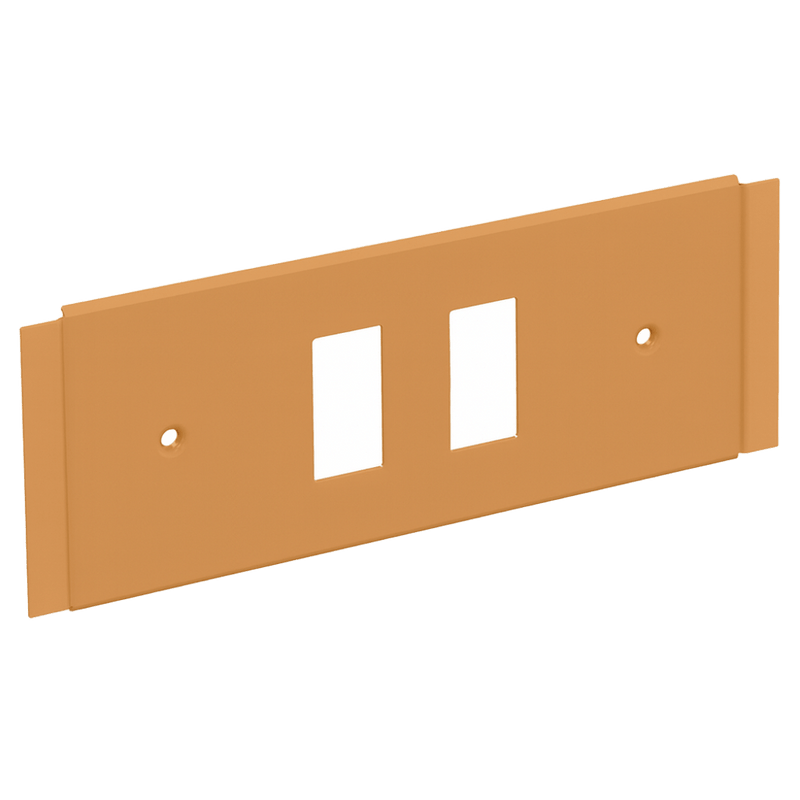 OL MS Cover - 20A Double Pole Isolator (DPI) with Cover Grid, Easter Oak