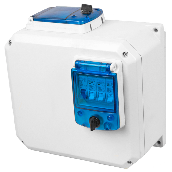 Allbro Stand‑Up Pool Transformer Box - 125 VA, 290×280×169 mm