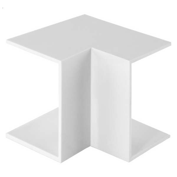 YT5 40x40mm Internal Bend White