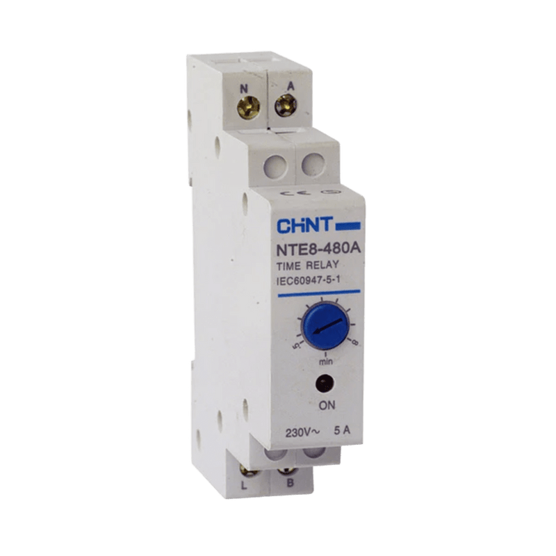 Chint NTE8‑10B DIN‑Rail Time Delay ON‑Timer 1-10Sec AC 230