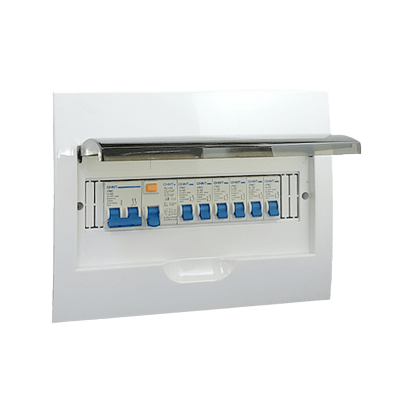 Chint 12-Way Flush Empty Steel Distribution Board