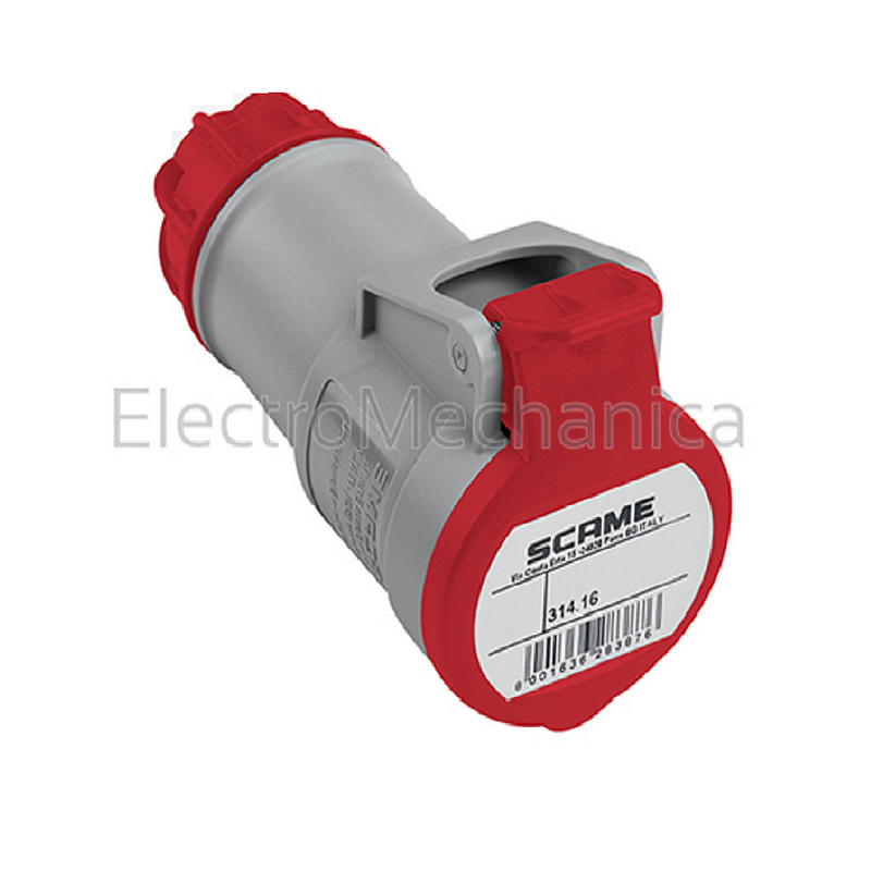 Scame CEE Female Coupler 32 A 5P IP54 400 V AC