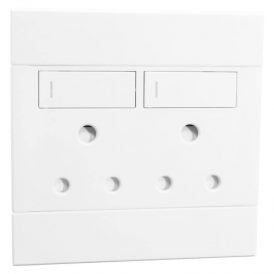 Veti 2 - Double SSO 2×16A RSA 4×4 White Complete
