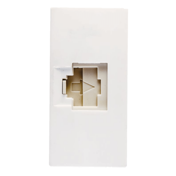 Crabtree Diamond CAT6 RJ45 Data Module - White