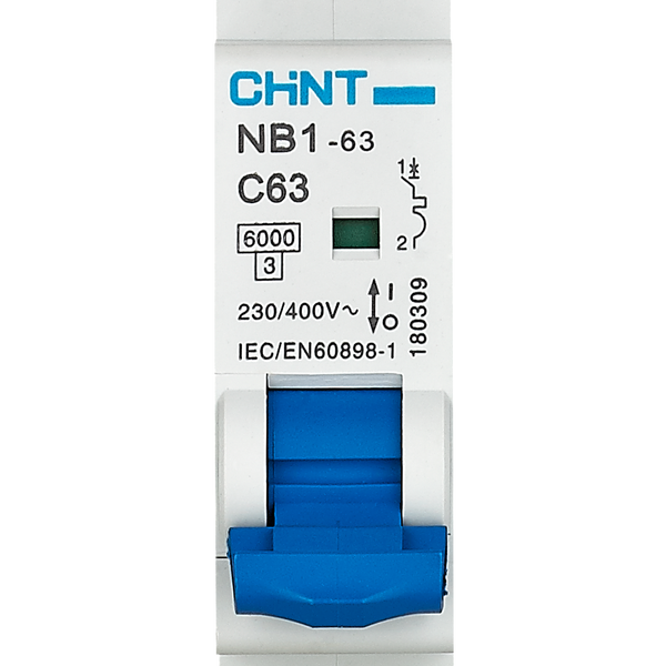 CHINT 10kA 1P 2A Circuit Breaker C-Curve